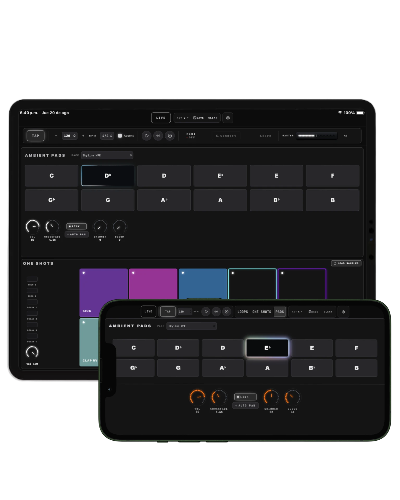 Create immersive atmospheres