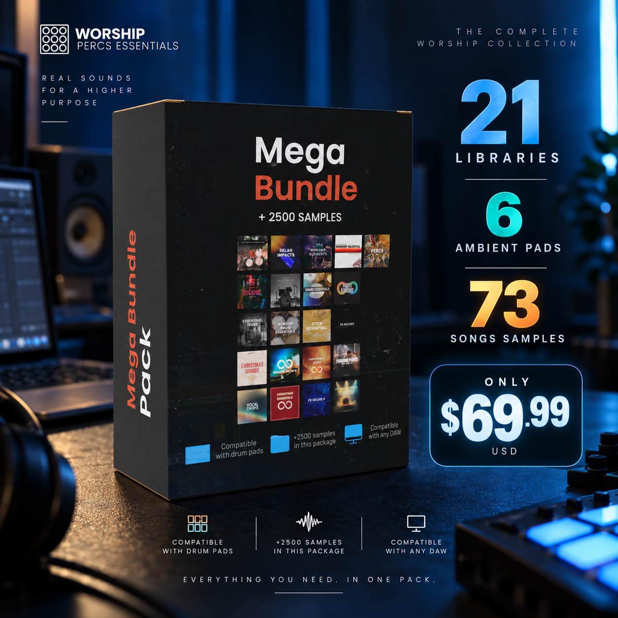 Mega Bundle +2500 Worship Samples
